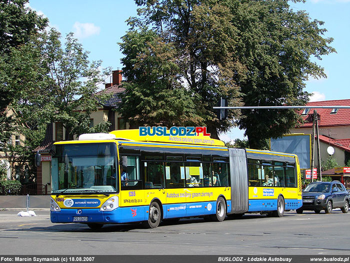 Irisbus Citelis 18 CNG #1285, [Z1], 18.08.2007r. Julianowska/ Zgierska. Foto: Marcin Szymaniak (c)