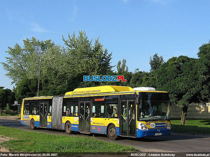 Irisbus Citelis 18 CNG #1285, [69A], 24.08.2007r. ul. Lodowa. Foto: Marcin Wnukowicz (c)