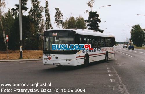 Mercedes Benz O345 Conecto #WY 39252 [55], 15.09.2004r. - ul. Hetmaska/ Janw. Foto: Przemysaw Bakaj (c).