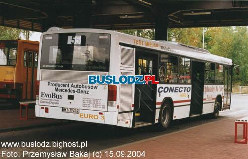 Mercedes Benz O345 Conecto #WY 39252 [55], 15.09.2004r. - Kracwka: Janw. Foto: Przemysaw Bakaj (c).