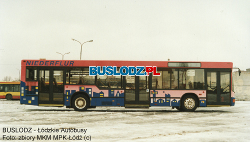 MAN NL202 #99 [-], 199?r. - ZKA-1, ul. Kraszewskiego. Foto: zbiory MKM MPK-d (c). Dziki uprzejmoci Wodzimierza Hyego.