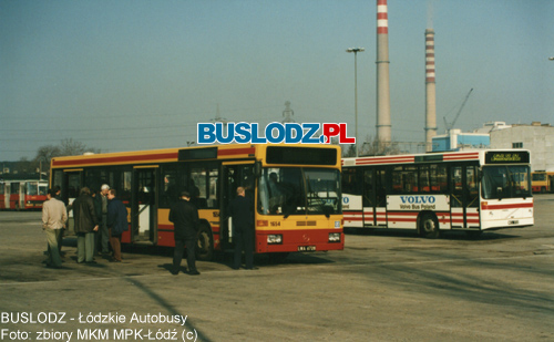 Volvo B10BLE #WCL_3722 [-], 1996r. - ZKA-3, ul. Limanowskiego. Foto: zbiory MKM MPK-d (c). Dziki uprzejmoci Wodzimierza Hyego.