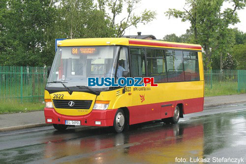 Jelcz M081MB3 #2622, na linii [84] - kracwka: Szczeciska-Cmentarz, 1.06.2006r. Foto: ukasz Stefaczyk (c).