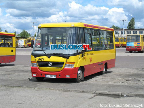 Jelcz M081MB3 #2627, - teren zajezdni Nowe Sady, 6.06.2006r. Foto: ukasz Stefaczyk (c).