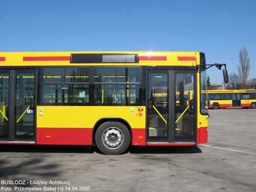 Volvo 7700A #EL9243X, 14.04.2007r. Teren zajezdni ul. Limanowskiego. Foto: Przemysaw Bakaj (c)