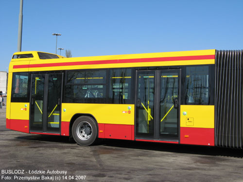 Volvo 7700A #EL9243X, 14.04.2007r. Teren zajezdni ul. Limanowskiego. Foto: Przemysaw Bakaj (c)