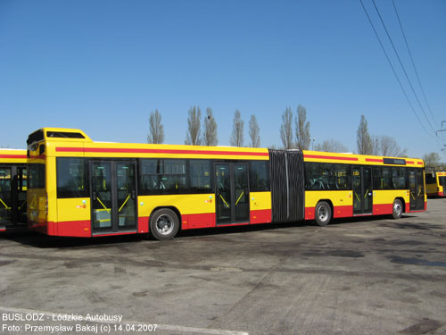 Volvo 7700A #EL9243X, 14.04.2007r. Teren zajezdni ul. Limanowskiego. Foto: Przemysaw Bakaj (c)