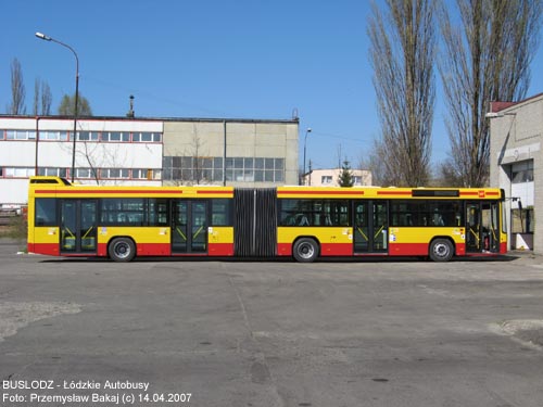 Volvo 7700A #EL9240X, 14.04.2007r. Teren zajezdni ul. Limanowskiego. Foto: Przemysaw Bakaj (c)