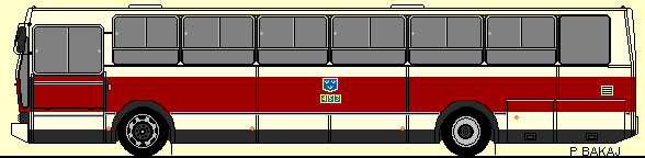 rys. Jelcz 120M (353-355, 451-454) w malowaniu fabrycznym