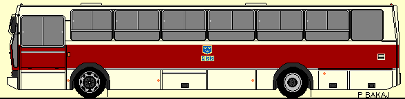 rys. Jelcz 120M (455-456) w malowaniu fabrycznym