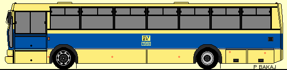 rys. Jelcz 120M (701-711) w malowaniu fabrycznym