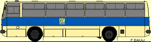 rys. Ikarus 260.04 strona lewa