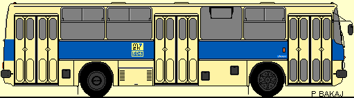 rys. Ikarus 260.04 strona prawa