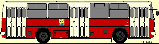 rys. Ikarus 260.04 strona prawa