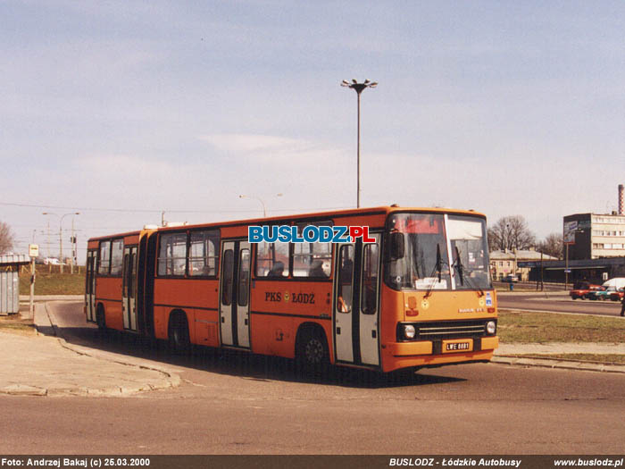 Ikarus 280.70 #LWE8881, 25.03.2000r., abieniec. Foto: Andrzej Bakaj (c)