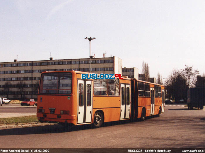 Ikarus 280.70 #LWE8881, 25.03.2000r., abieniec. Foto: Andrzej Bakaj (c)