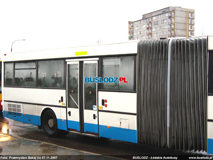 Mercedes-Benz O405G #EL 776AS [Z2], 07.11.2007r. Kracwka, ul. Paderewskiego/ Karpacka. Foto: Przemysaw Bakaj (c)