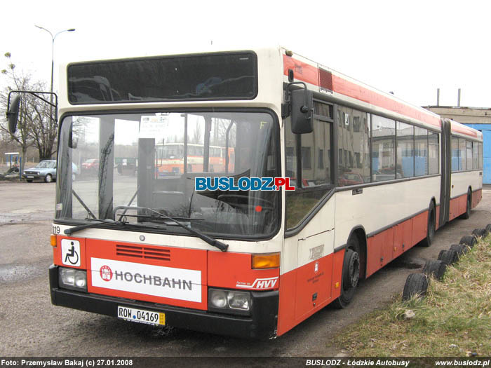 Mercedes-Benz O405GN #ex7119 [-], 27.01.2008r., Baza PKS - ul. Smutna. Foto: Przemysaw Bakaj (c)