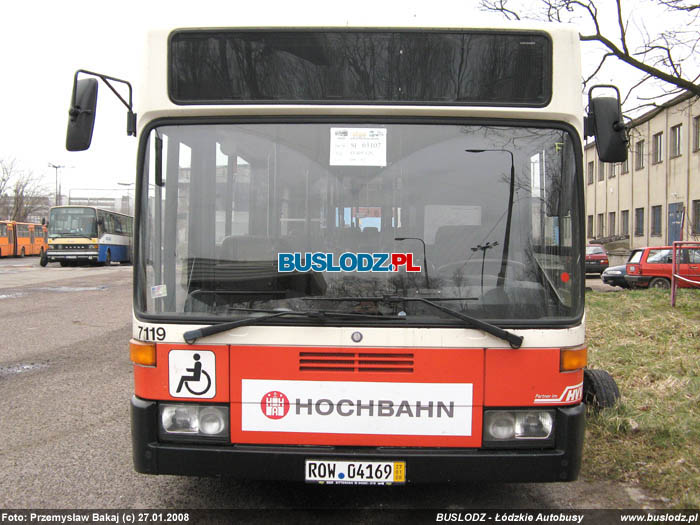 Mercedes-Benz O405GN #ex7119 [-], 27.01.2008r., Baza PKS - ul. Smutna. Foto: Przemysaw Bakaj (c)