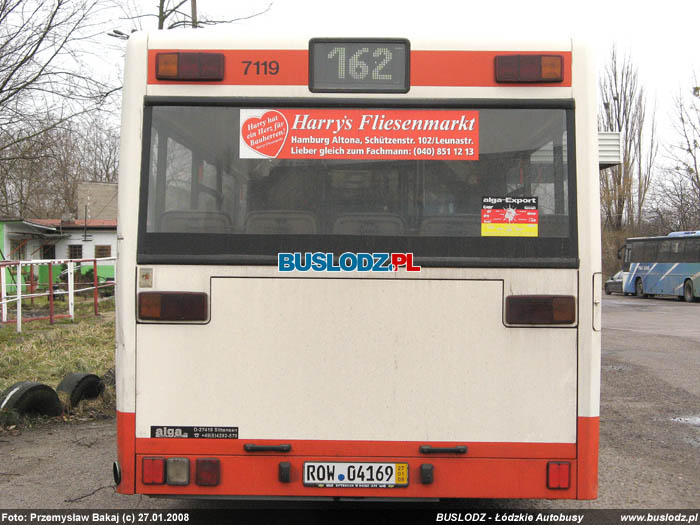 Mercedes-Benz O405GN #ex7119 [-], 27.01.2008r., Baza PKS - ul. Smutna. Foto: Przemysaw Bakaj (c)