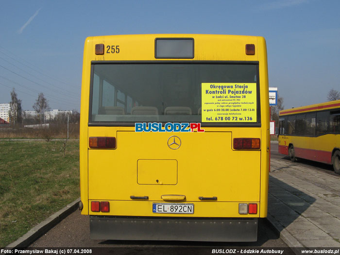 Mercedes-Benz O405N2 #EL892CN [Z9], 07.04.2008r., kracwka - ul. Rokiciska/Puszkina. Foto: Przemysaw Bakaj (c)