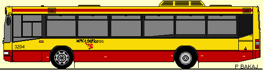 rys. Volvo 7000 strona lewa