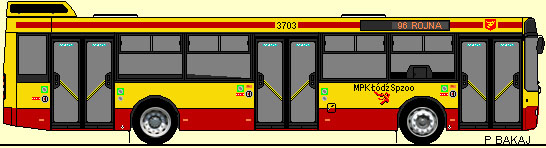 rys. Volvo 7700 strona prawa