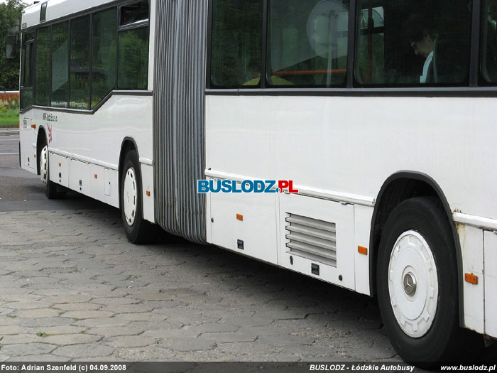 Mercedes-Benz O405GN2 #2858 [75], 04.09.2008r., ul. Trybunalska/ Paradna. Foto: Adrian Szenfeld (c)