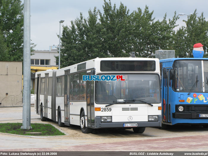 Mercedes-Benz O405GN2 #2859 [-], 22.09.2008r., Zajezdnia, ul. Nowe Sady. Foto: ukasz Stefaczyk (c)