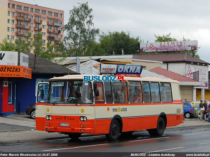 Autosan H9-20.32 #EL7723G [Tuszyn], 24.07.2008r., ul. Broniewskiego. Foto: Marcin Wnukowicz (c)