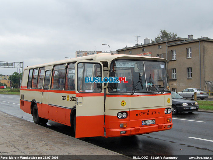 Autosan H9-20.32 #EL7723G [Tuszyn], 24.07.2008r., ul. Broniewskiego. Foto: Marcin Wnukowicz (c)